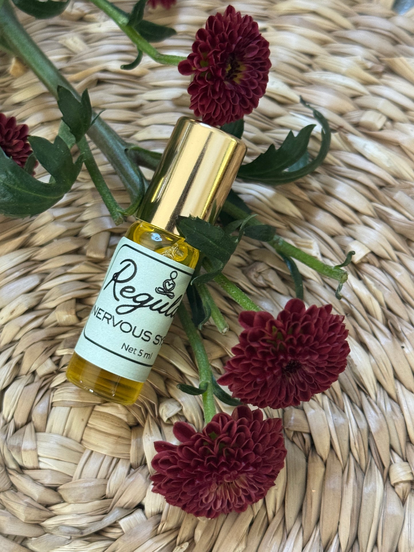 Regulate – Calming Nervous System Roller (Lavender + Geranium + Ylang Ylang)