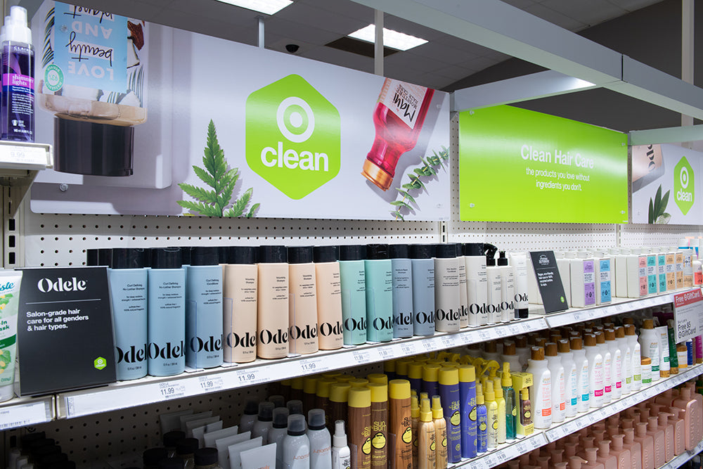 target beauty section