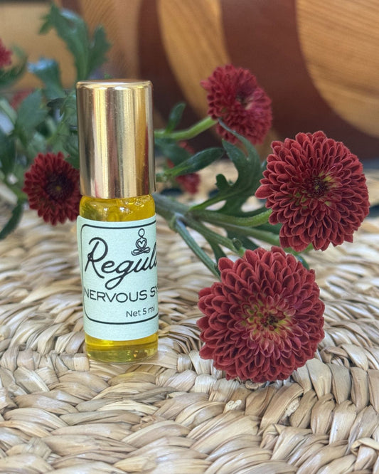 Regulate – Calming Nervous System Roller (Lavender + Geranium + Ylang Ylang)