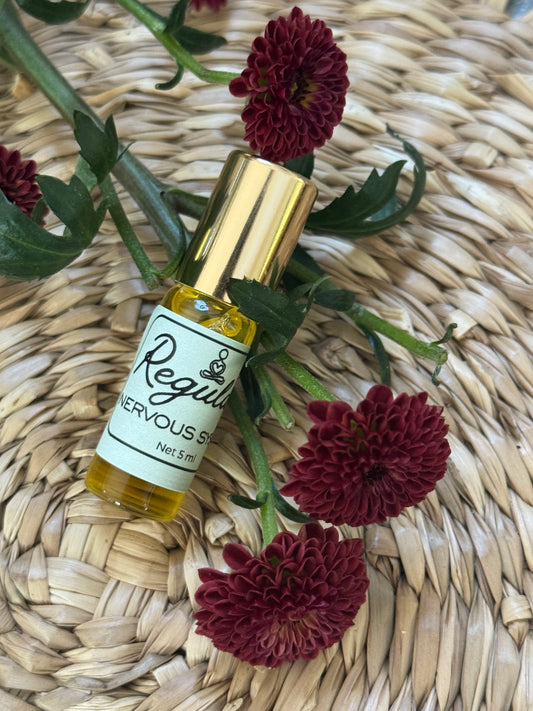 Regulate – Calming Nervous System Roller (Lavender + Geranium + Ylang Ylang)